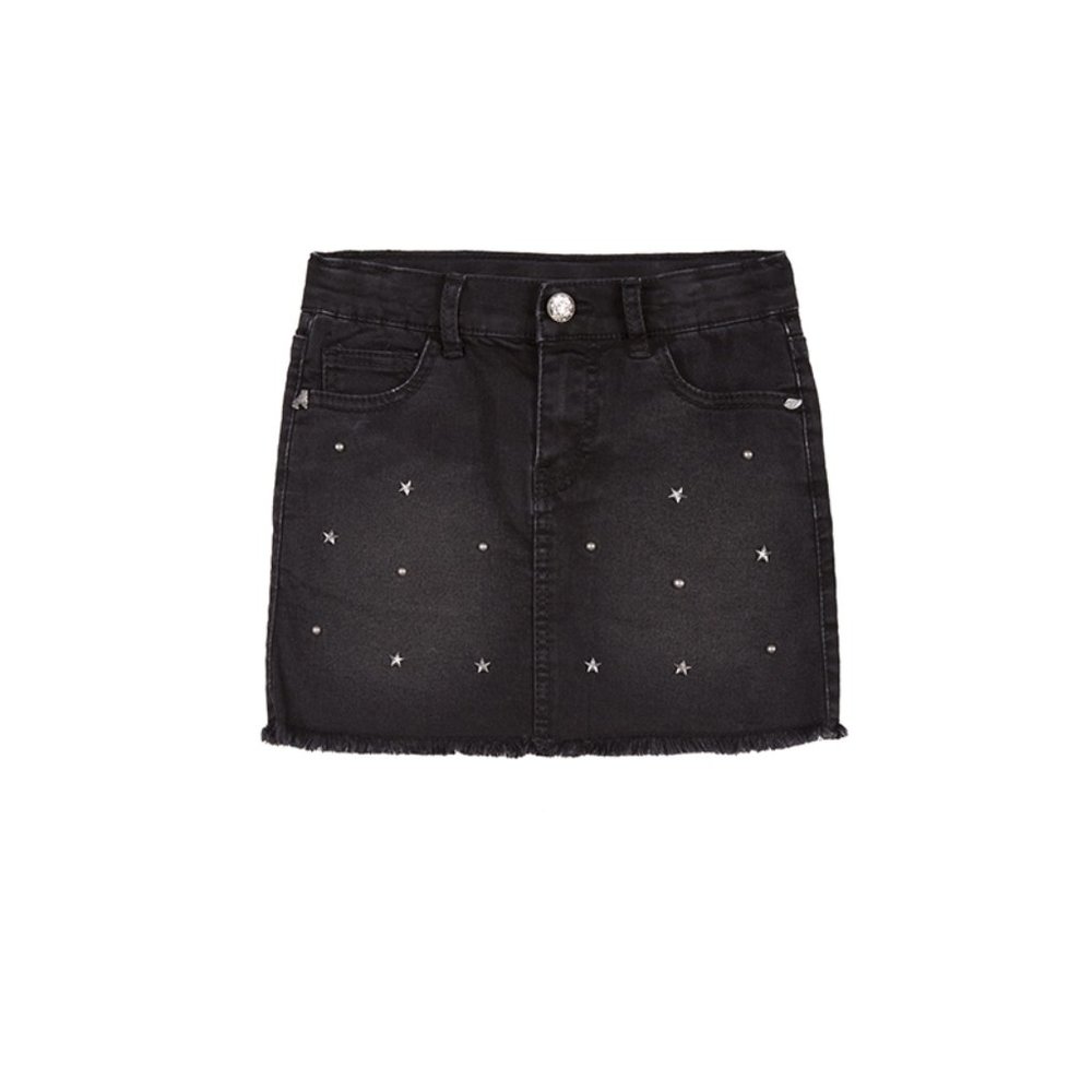 3Pommes Denim Skirt
